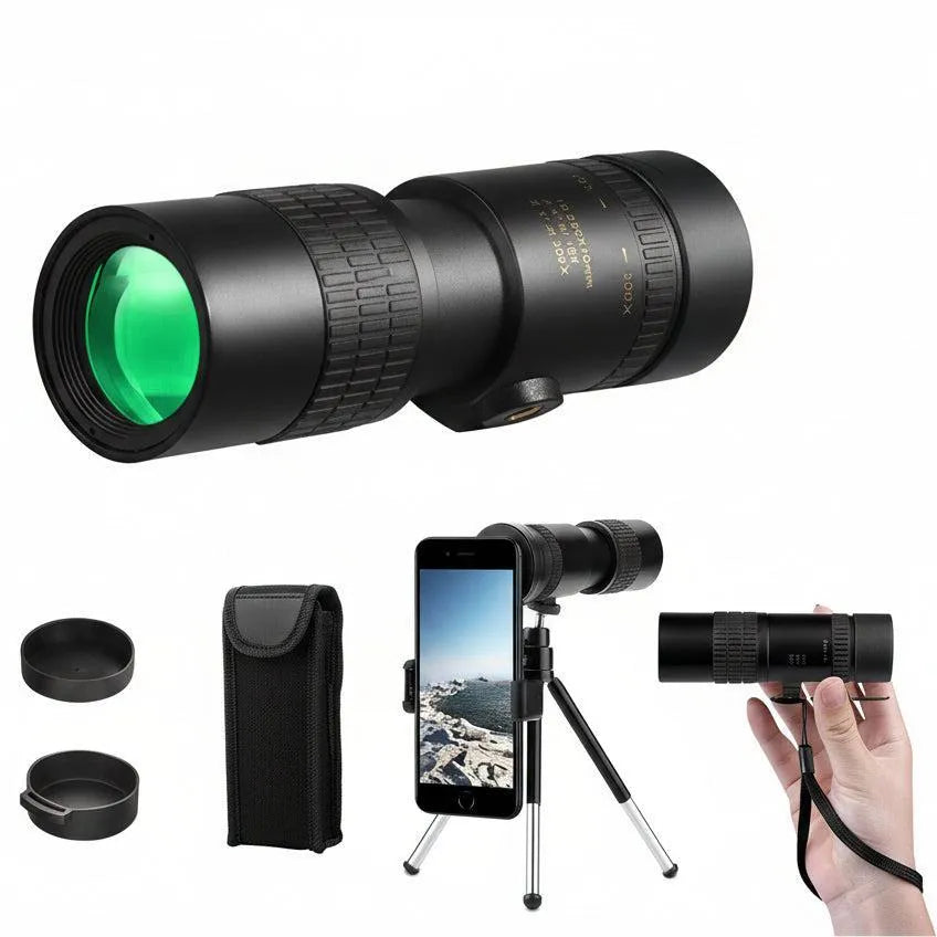 10-300x40 High-Powered HD Monocular Zoom Telescope | AIRYAH TECH-Computer Accesories-AIRYAH Tech