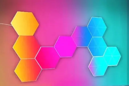 Hexagon LED Wall Light Set | AIRYAH TECH-AIRYAH Tech