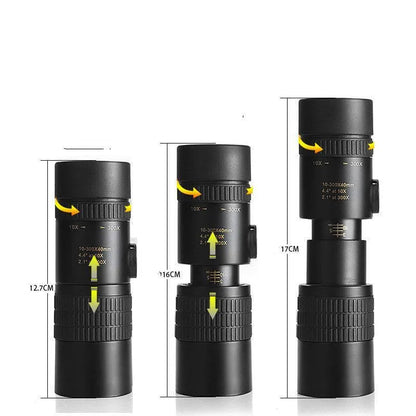 10-300x40 High-Powered HD Monocular Zoom Telescope | AIRYAH TECH-Computer Accesories-AIRYAH Tech