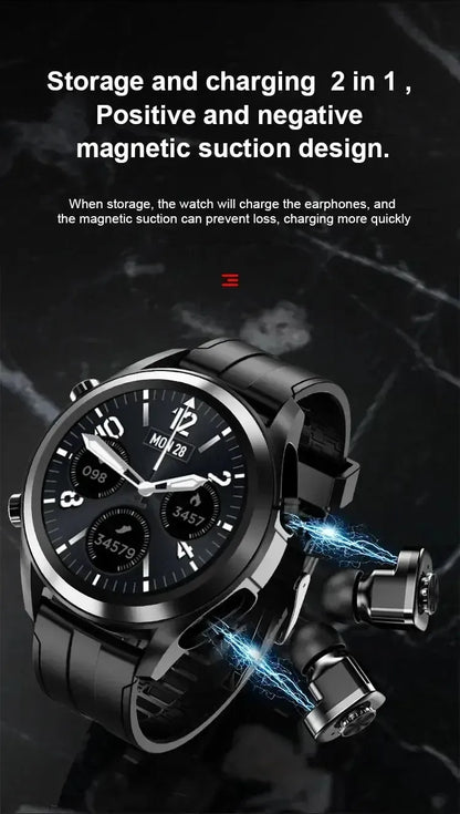 2-in-1 In-Ear Wireless Stereo Earbuds & Smart Watch | AIRYAH TECH-AIRYAH Tech