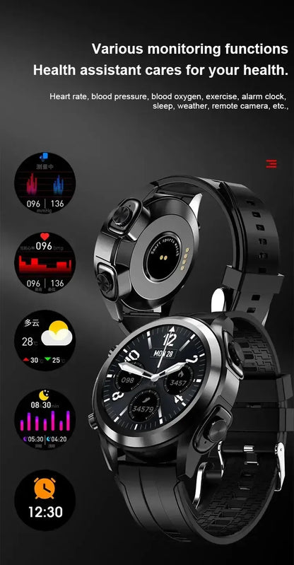2-in-1 In-Ear Wireless Stereo Earbuds & Smart Watch | AIRYAH TECH-AIRYAH Tech