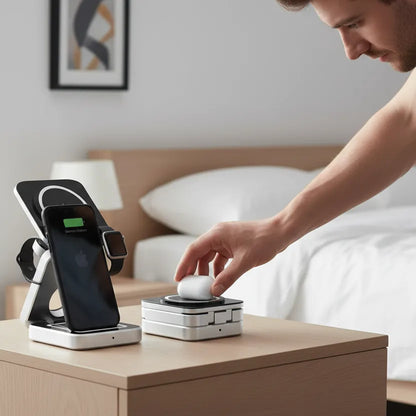 3-in-1 Fast Wireless Charging Station | AIRYAH TECH-AIRYAH Tech