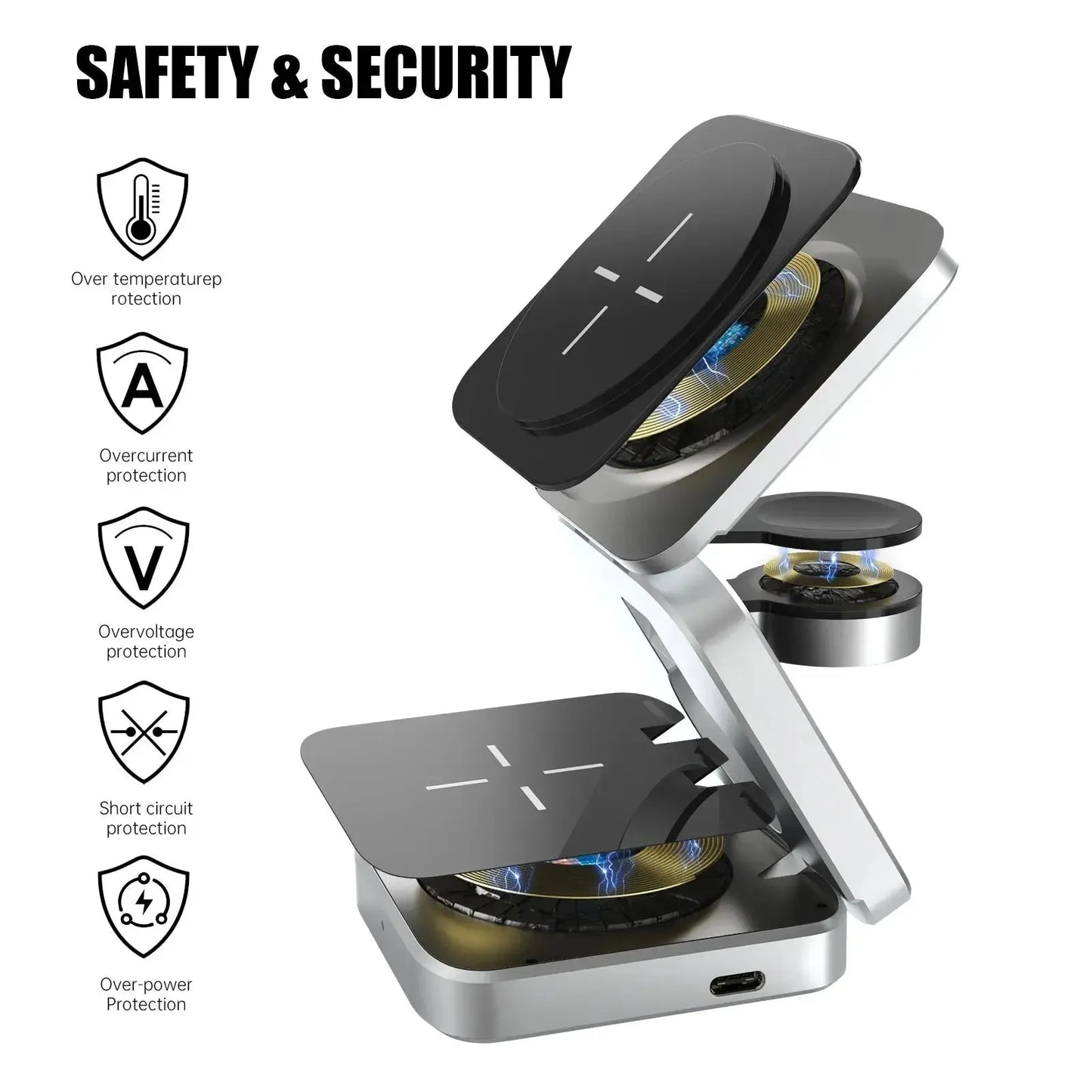 3-in-1 Fast Wireless Charging Station | AIRYAH TECH-AIRYAH Tech