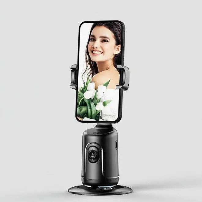 360° AI Auto-Face Tracking Smart Gimbal & Phone Holder | AIRYAH TECH-Computer Accesories-AIRYAH Tech