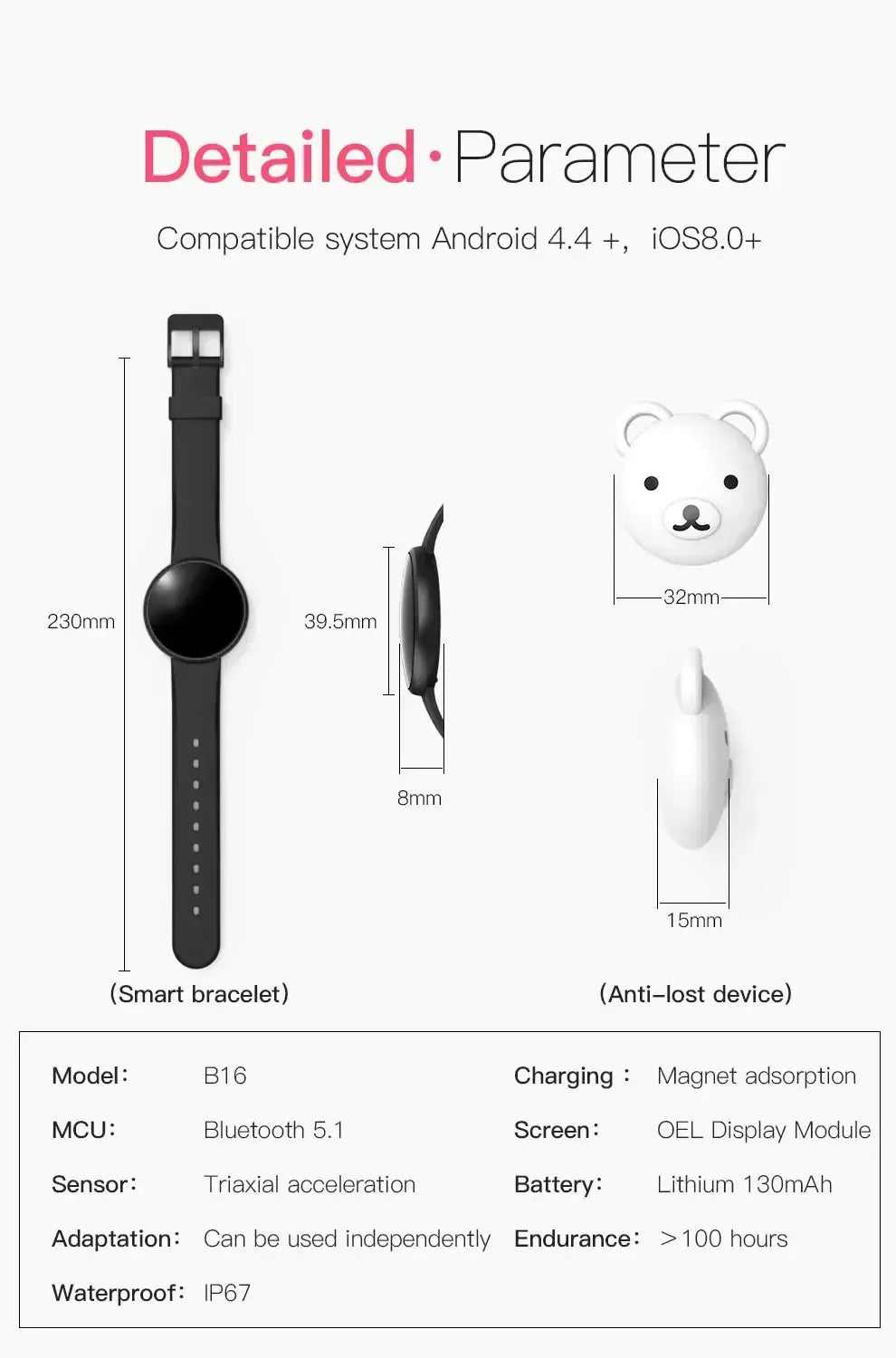 B16 Plus Smart Modern Health & Notification Tracker | AIRYAH TECH-Smart Devices-AIRYAH Tech