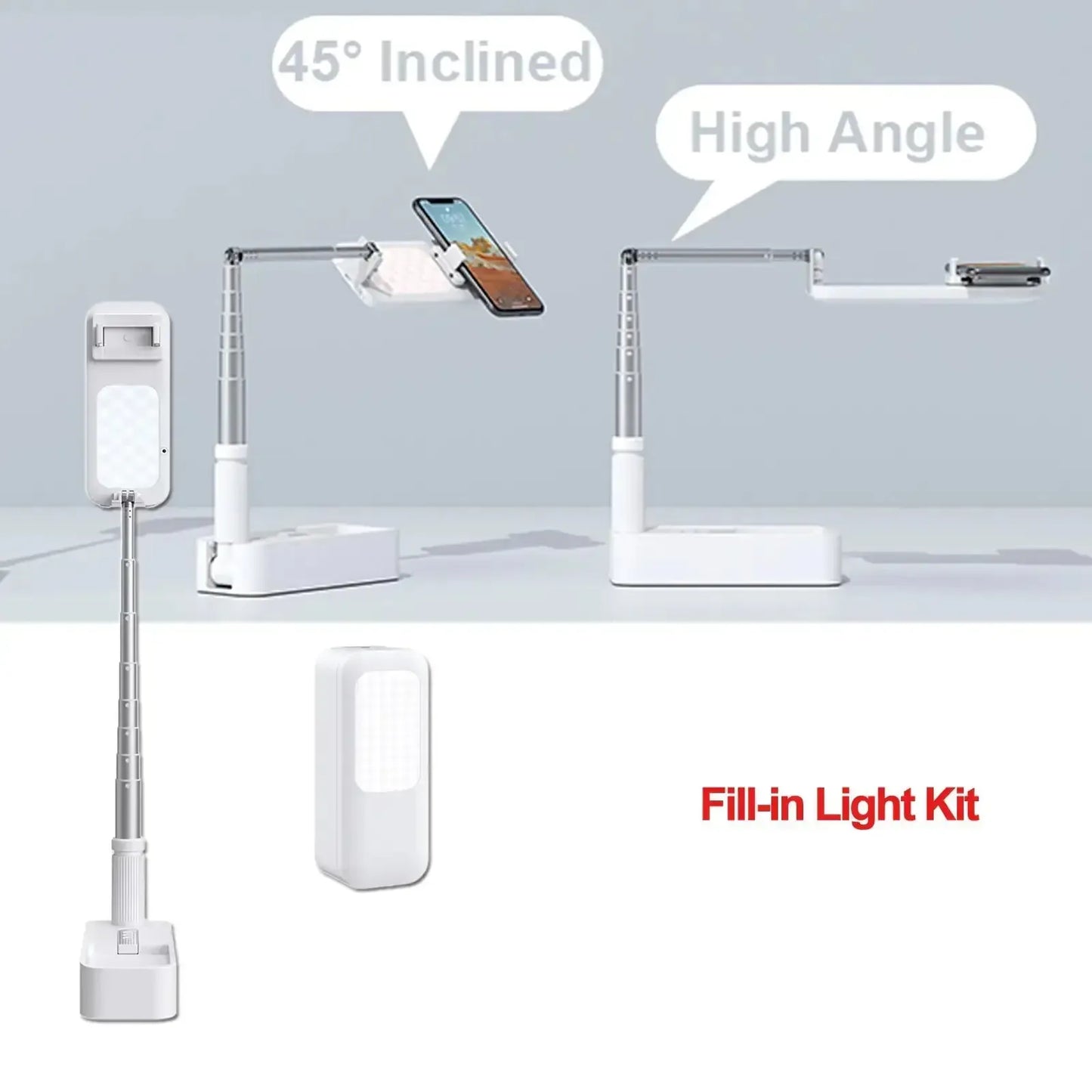 Fill-in Light Kit Smartphone Stand | AIRYAH TECH-AIRYAH Tech