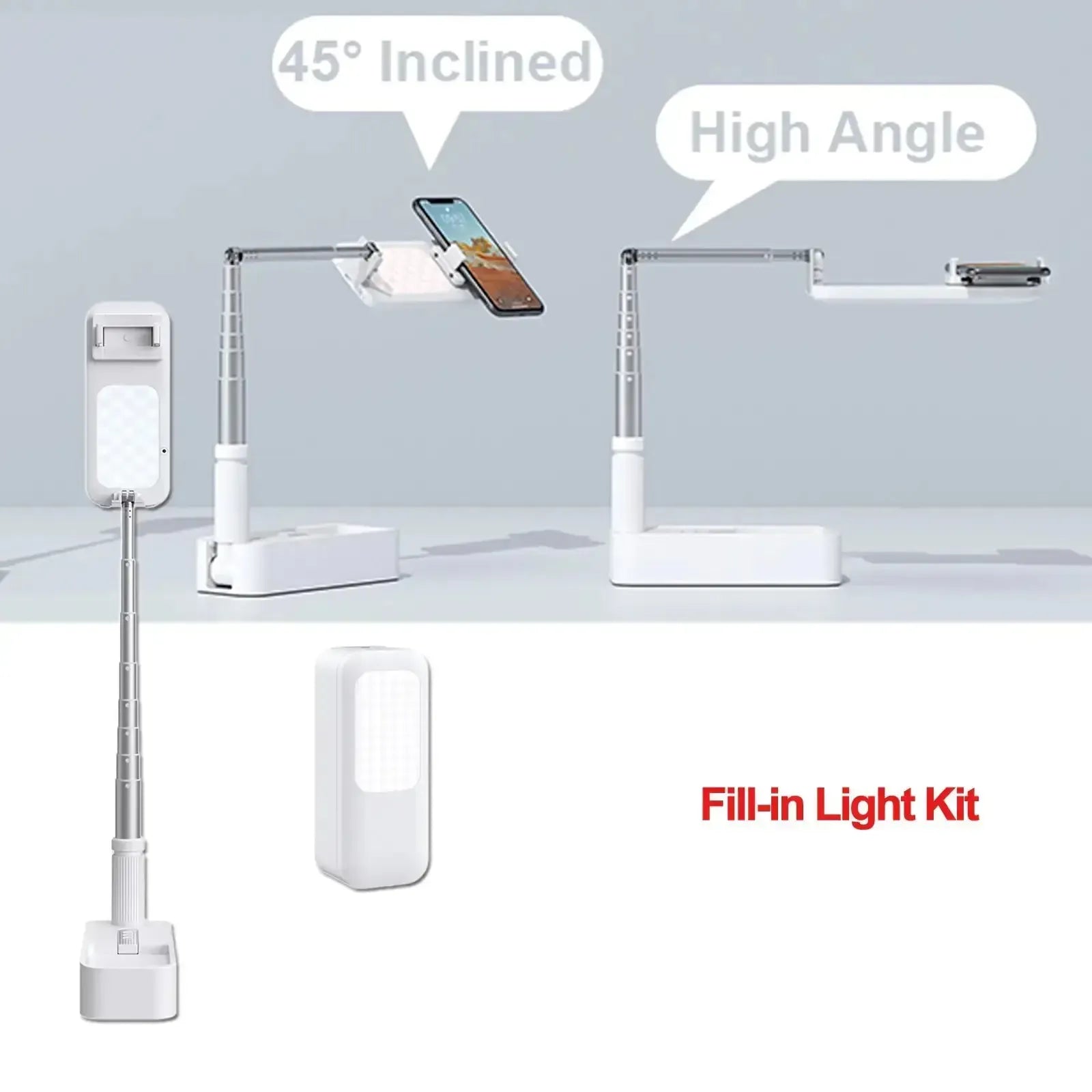 Fill-in Light Kit Smartphone Stand | AIRYAH TECH-AIRYAH Tech
