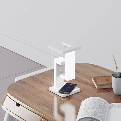 Floating Suspension Table Lamp with Integrated Wireless Charger | AIRYAH TECH-Computer Accesories-AIRYAH Tech