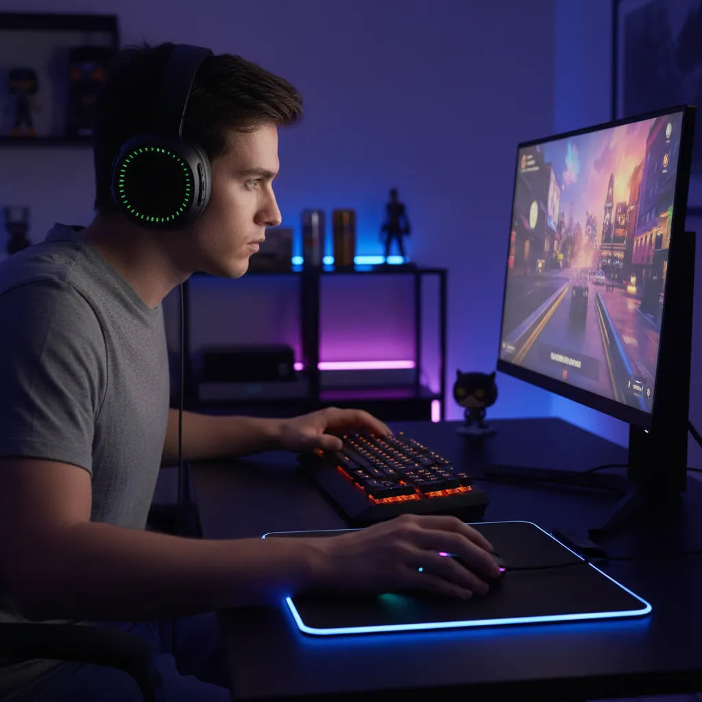 Gamer LED Mouse Pad Waterproof | AIRYAH TECH-AIRYAH Tech