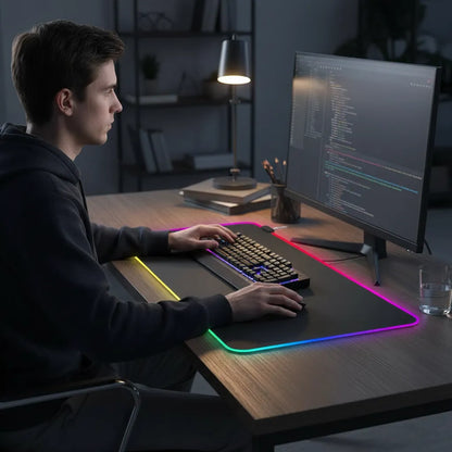 Gamer LED Mouse Pad Waterproof | AIRYAH TECH-AIRYAH Tech