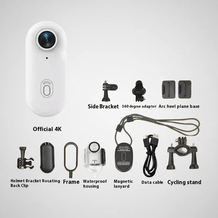 H88 Ultra-Compact 4K Action Camera | 1.25oz Thumb-Size Helmet & Body Cam | AIRYAH TECH-Computer Accesories-AIRYAH Tech