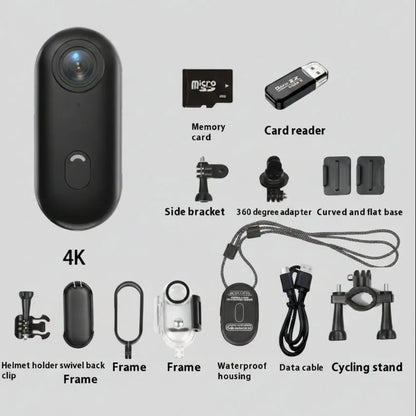 H88 Ultra-Compact 4K Action Camera | 1.25oz Thumb-Size Helmet & Body Cam | AIRYAH TECH-Computer Accesories-AIRYAH Tech