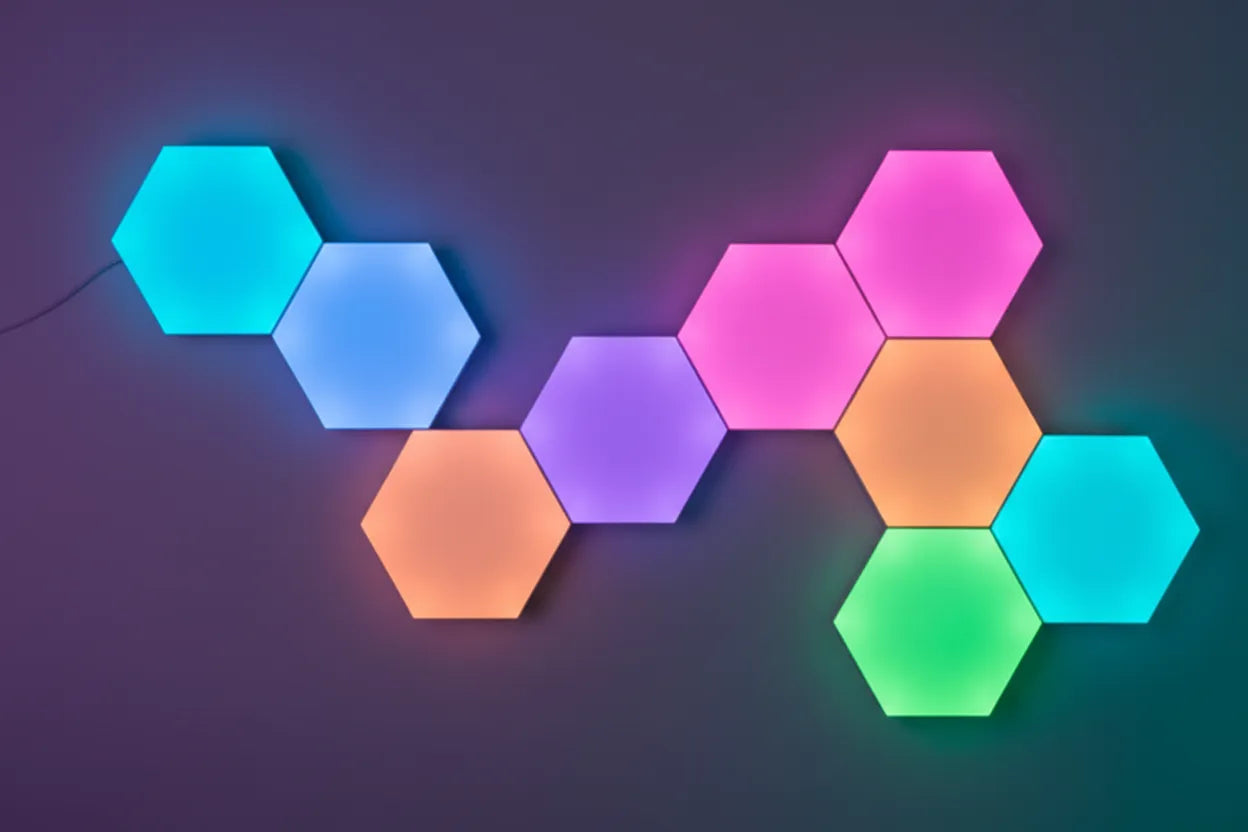 Hexagon LED Wall Light Set | AIRYAH TECH-AIRYAH Tech