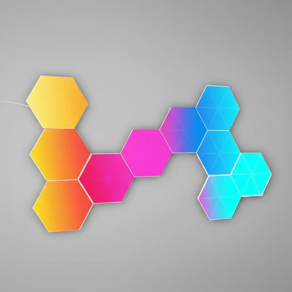 Hexagon LED Wall Light Set | AIRYAH TECH-AIRYAH Tech