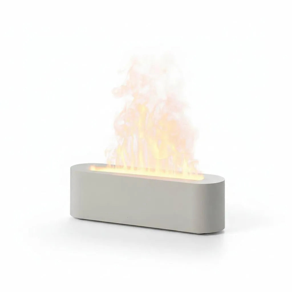 Lumina-Flame 7-Color Ultrasonic Aroma Diffuser & Humidifier | AIRYAH TECH-Computer Accesories-AIRYAH Tech