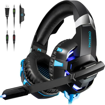 Pro-Series Gaming Headphones with Integrated Microphone | AIRYAH TECH-AIRYAH Tech