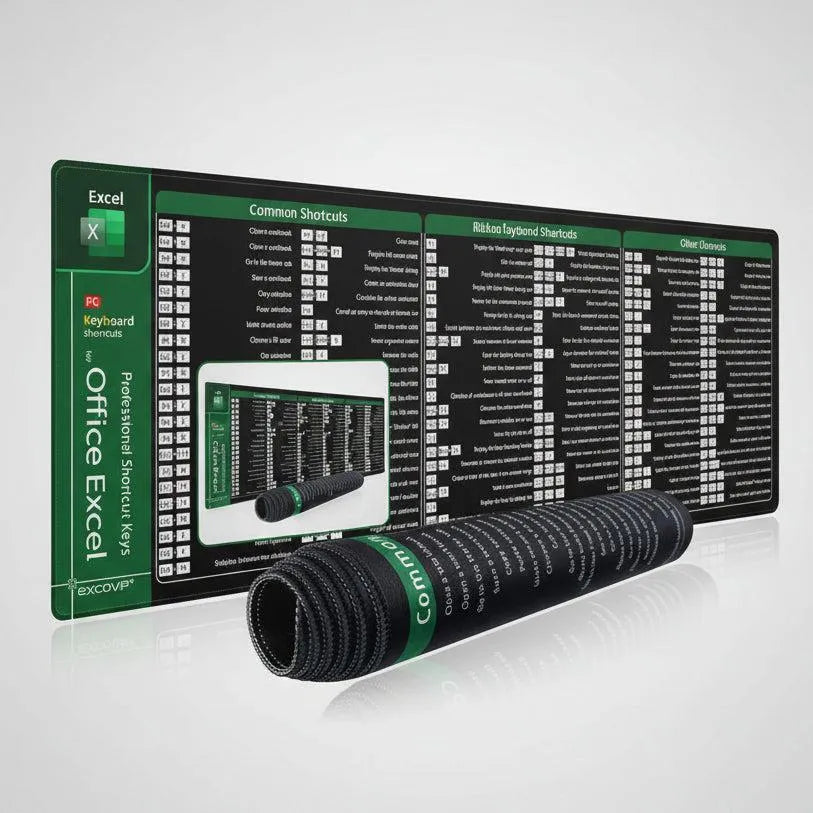Pro-Series Windows & Office Shortcut Desk Mat | AIRYAH TECH-Computer Accesories-AIRYAH Tech