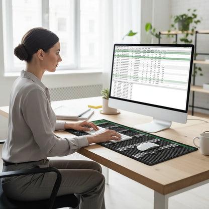 Pro-Series Windows & Office Shortcut Desk Mat | AIRYAH TECH-Computer Accesories-AIRYAH Tech
