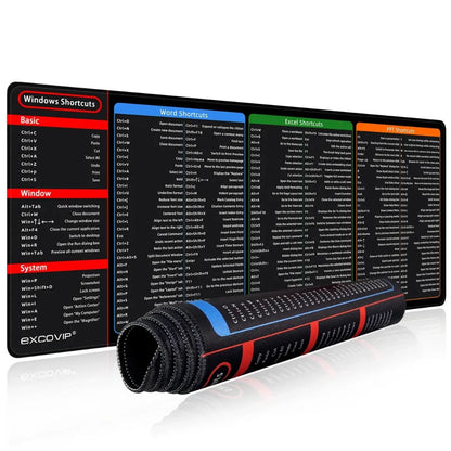 Pro-Series Windows & Office Shortcut Desk Mat | AIRYAH TECH-Computer Accesories-AIRYAH Tech