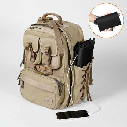 Solar-Flow 20W Portable Multi-Device Folding Solar Charger | AIRYAH TECH-Computer Accesories-AIRYAH Tech