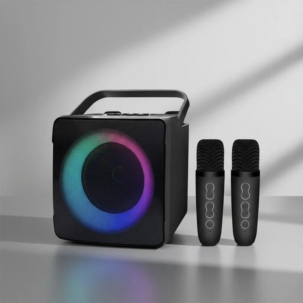 Vision-Studio Portable Dual-Wireless Karaoke Machine | AIRYAH TECH-AIRYAH Tech